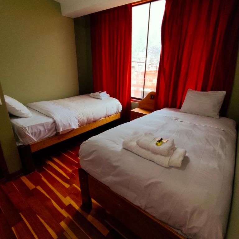 Hotel Qosqo Inka Dorado - Habitación Doble con baño privado - 2 camas - 20