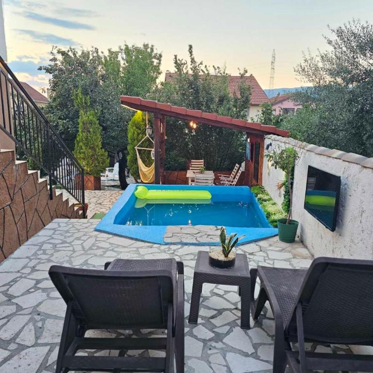 Vila Knežević - Apartman sa Dve Spavaće Sobe i Sopstvenim Bazenom - 35