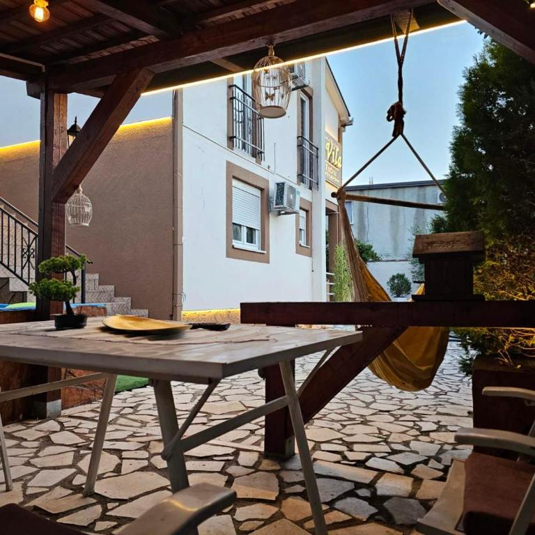 Vila Knežević - Apartman sa Dve Spavaće Sobe i Sopstvenim Bazenom - 39