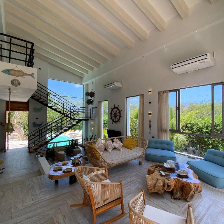 Fantastic 5Br House- Baru Grande - Habitación Doble con vistas al parque - 11