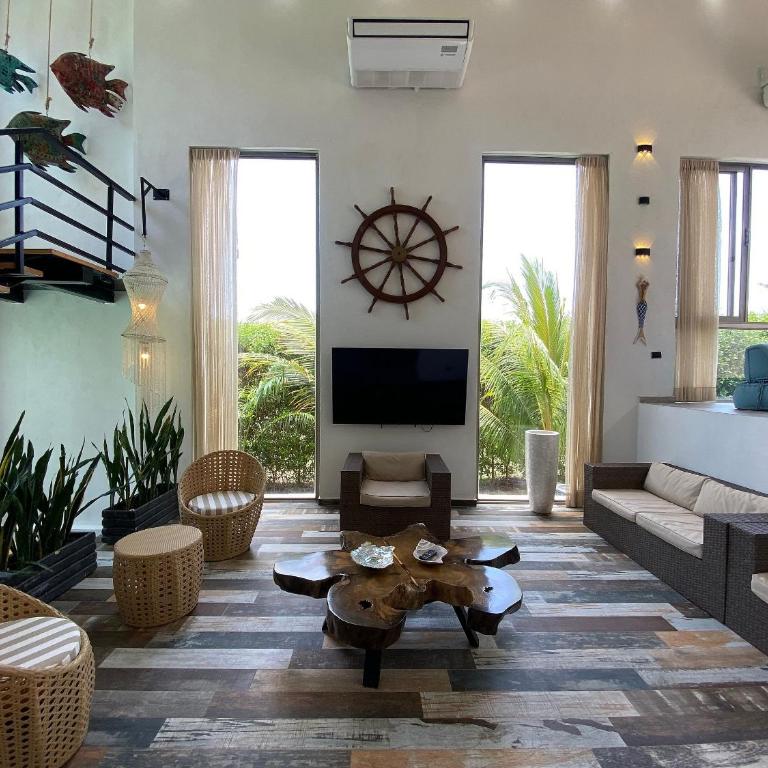 Fantastic 5Br House- Baru Grande - Habitación Doble con vistas al parque - 12