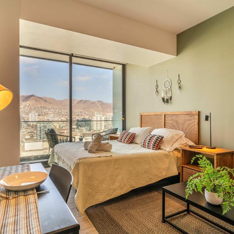 HOM I Moderno depto costero en Av Balmaceda I Terraza PNB 0616 - Apartment - 1
