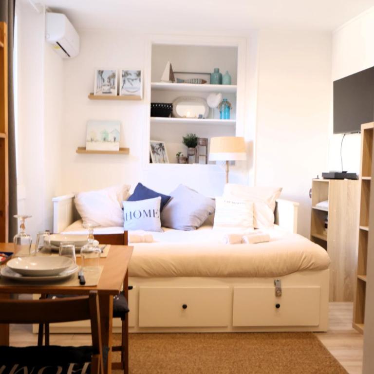 Cocon paisible, centre-ville & 3 min de la mer - Appartement 1 Chambre - 1