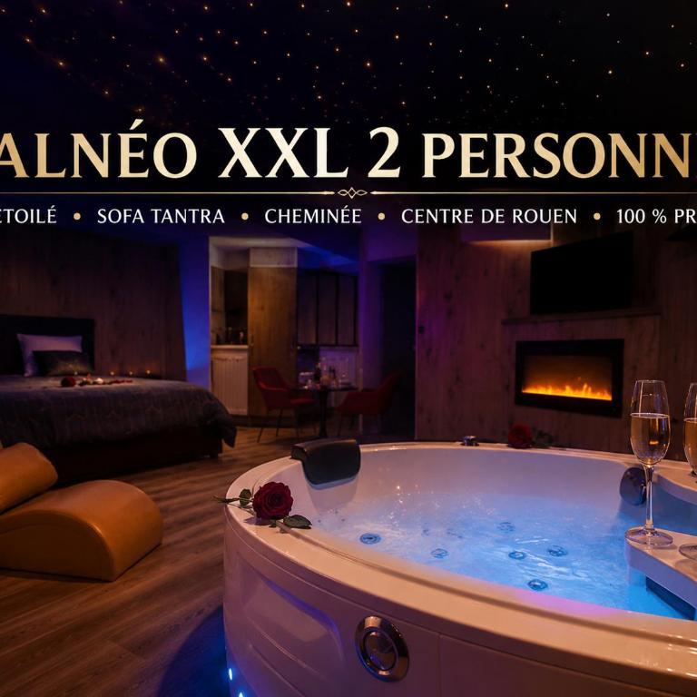 L'Atelier des Rêves - appartement balnéo Rouen - Studio mit Whirlpool - 1