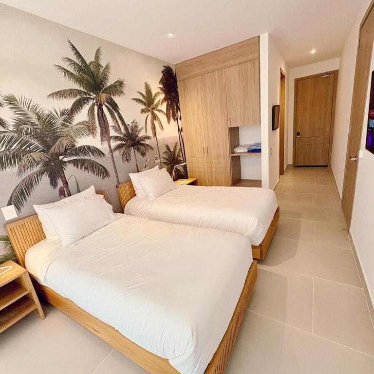 La mejor experiencia frente a la playa en Baía Kristal - Two-Bedroom Apartment - 41