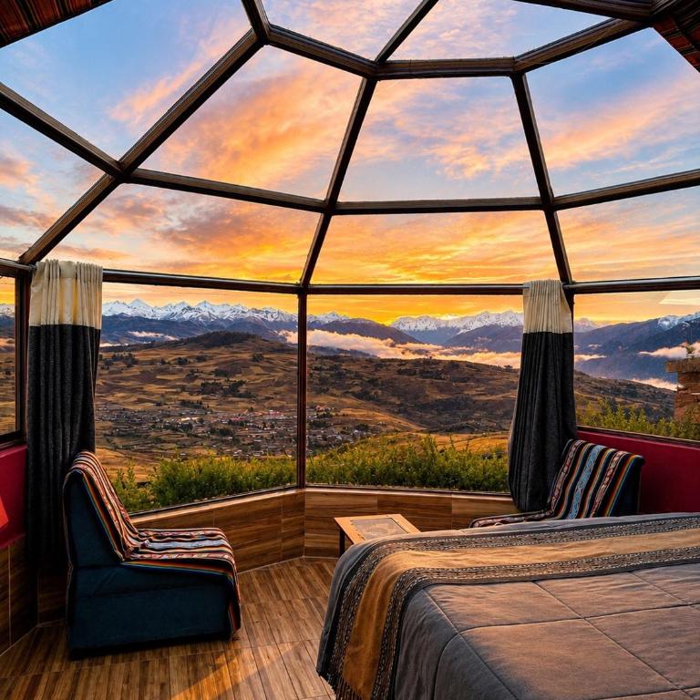 Sky Dome Peru - Deluxe Double or Twin Room with Mountain View - 35