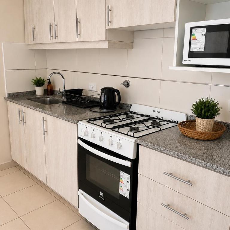 Moderno y amplio Departamento con cochera - Two-Bedroom Apartment - 3