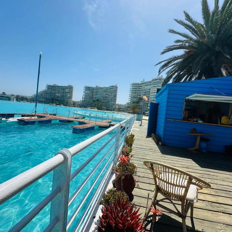 San Alfonso del Mar la mejor vista de Algarrobo - Apartamento de 3 dormitorios con vistas al mar - 56