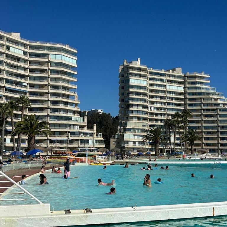 San Alfonso del Mar la mejor vista de Algarrobo - Apartamento de 3 dormitorios con vistas al mar - 60