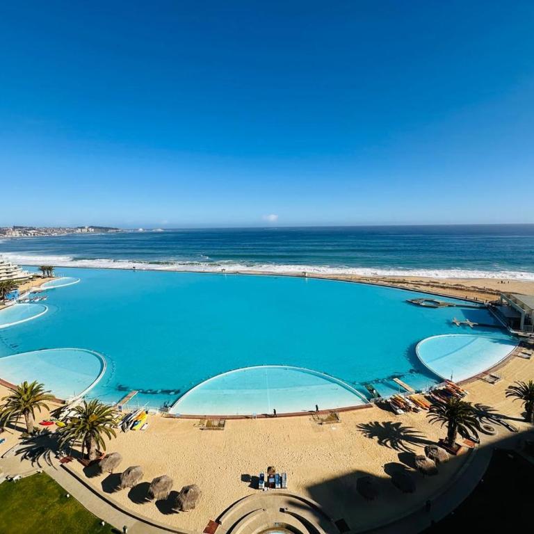 San Alfonso del Mar la mejor vista de Algarrobo - Apartamento de 3 dormitorios con vistas al mar - 64