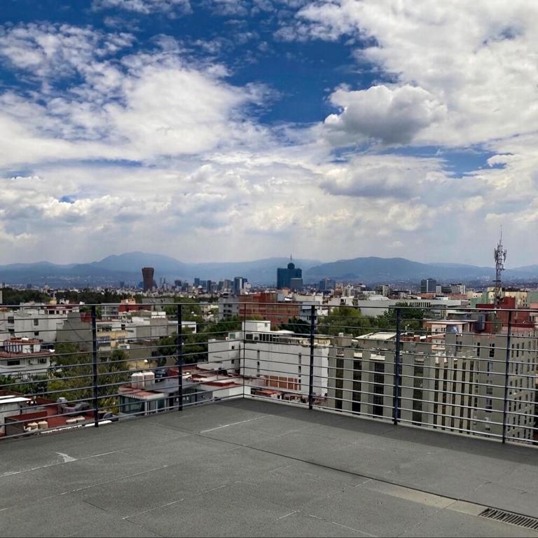 Chic Roma Norte Penthouse Loft AC & Parking - Apartamento Deluxe de 1 dormitorio con vistas a la ciudad - 31