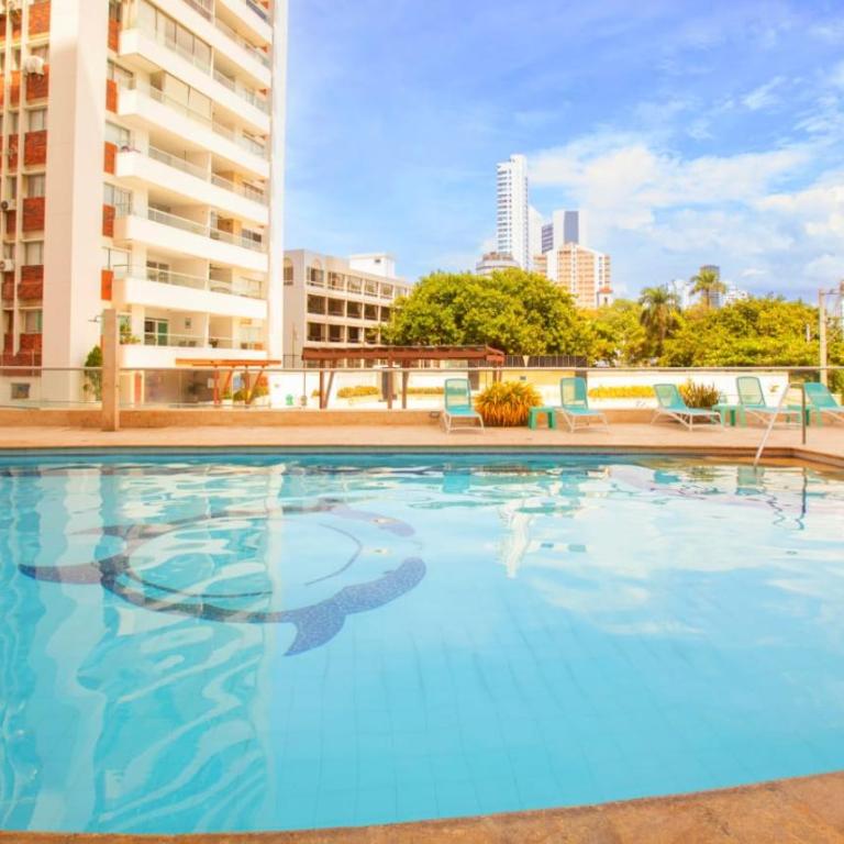 Moderno apartamento cerca a la playa el laguito - One-Bedroom Apartment - 5