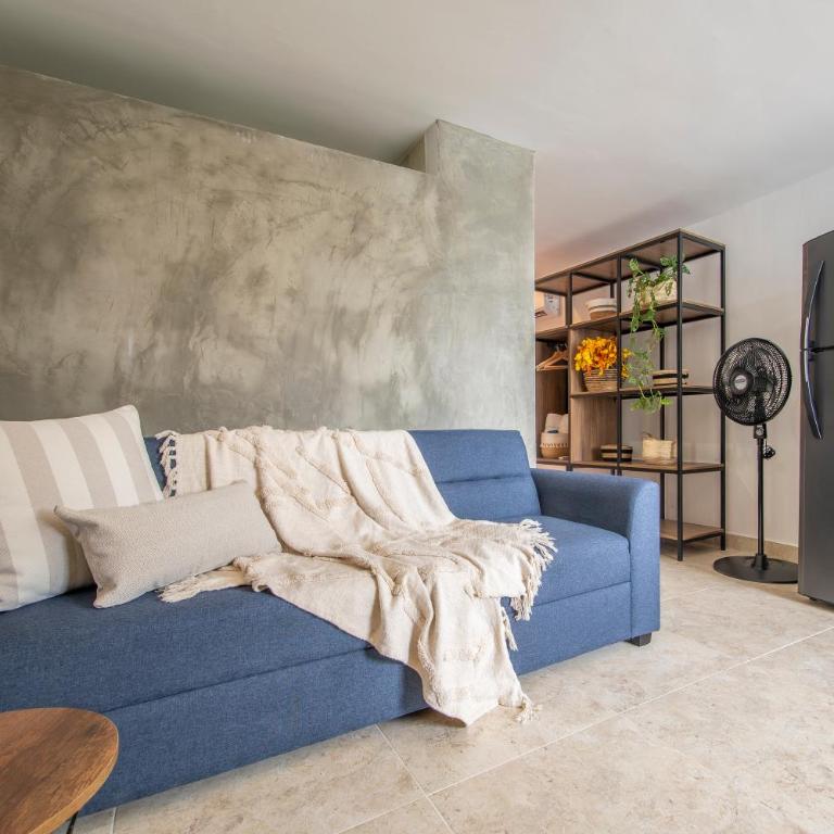 Moderno apartamento cerca a la playa el laguito - One-Bedroom Apartment - 6