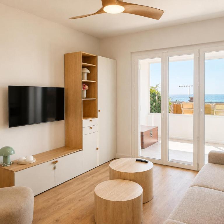Maison vue mer Plages et Port de Sanary à Pied - Villa 1 Chambre - 1
