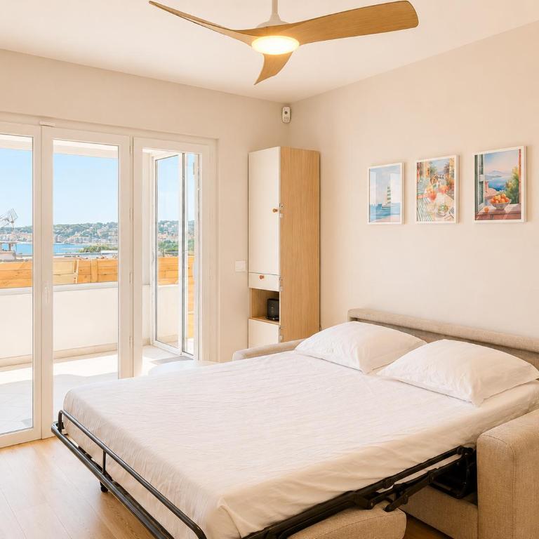 Maison vue mer Plages et Port de Sanary à Pied - Villa 1 Chambre - 20