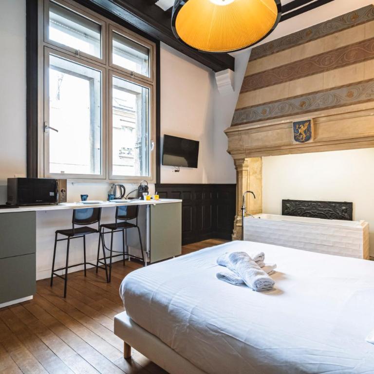 L'Arche, Maison des Tournelles #cathédralereims - Apartment mit 1 Schlafzimmer - 9