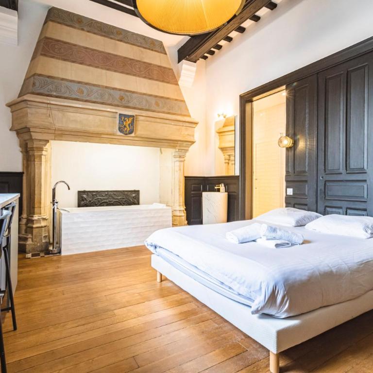 L'Arche, Maison des Tournelles #cathédralereims - Apartment mit 1 Schlafzimmer - 4
