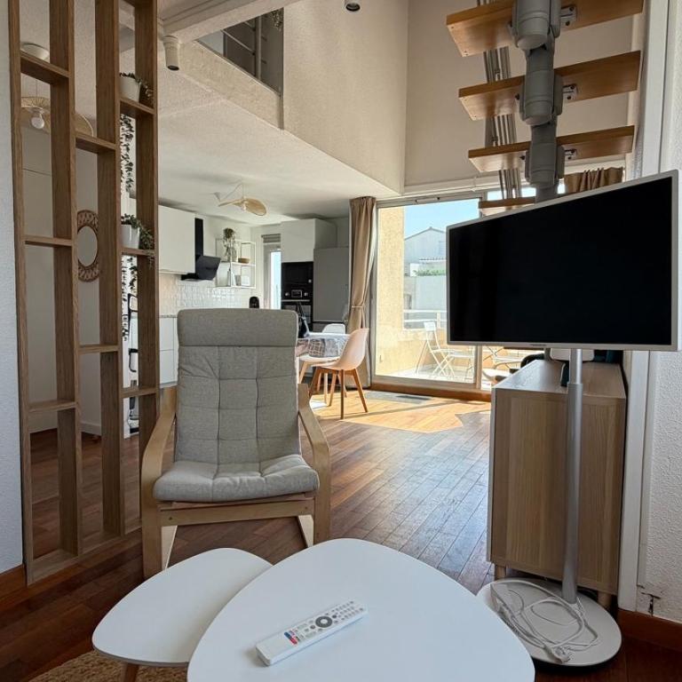L'Escapade Marine - Duplex vue mer accès plage - Appartement 2 Chambres - Vue sur Mer - 24