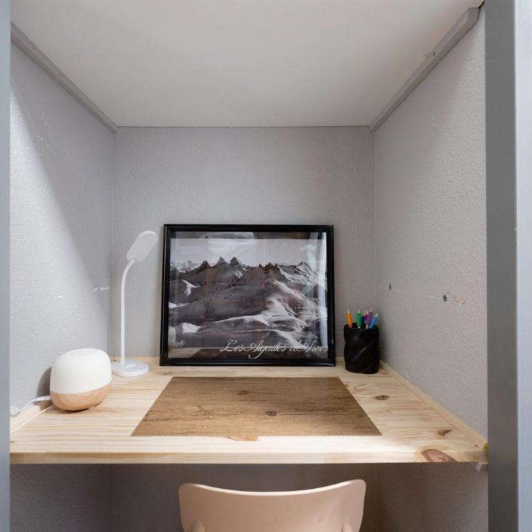 Appart la Perle Albiez Montrond - Appartement 2 Chambres avec Vue sur la Montagne - 16
