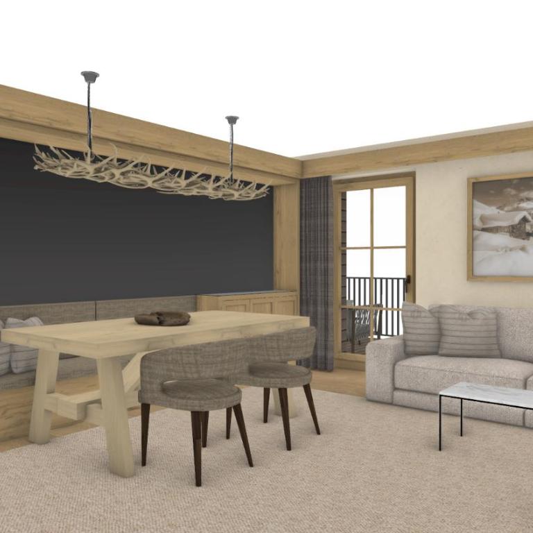ULA signature - Apartment mit 1 Schlafzimmer, Balkon und Bergblick - 1