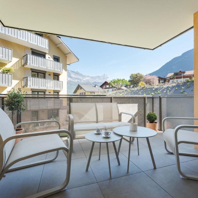 Alpin Moderne 2PAX Proche Gare et Thermes Paisible - Appartement - 10