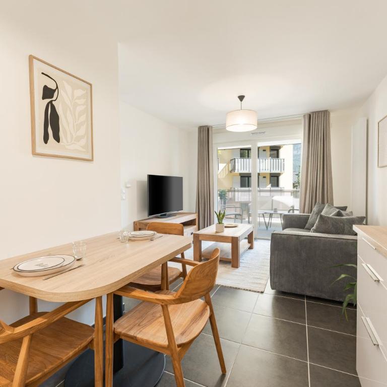 Alpin Moderne 2PAX Proche Gare et Thermes Paisible - Appartement - 5