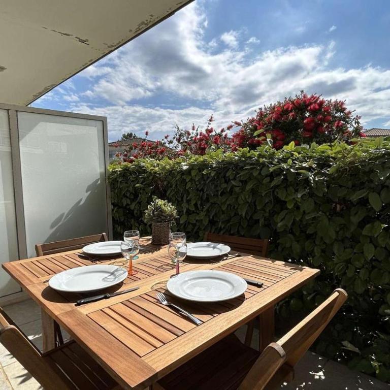 Apparemment RdC climatisé avec piscine, terrasse et parking - App 1502 - Appartement 1 Chambre - 14