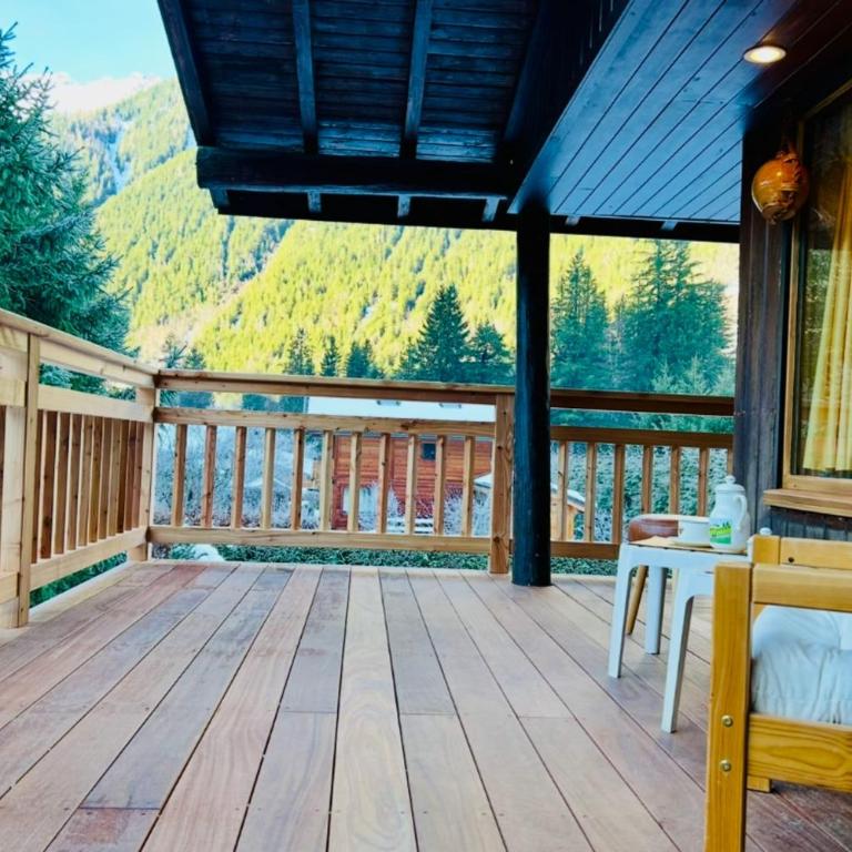 Chalet Chamonix Vue Mont-Blanc Jardin 8 pers - Chalet - 21