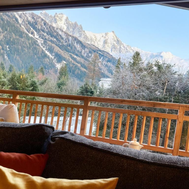 Chalet Chamonix Vue Mont-Blanc Jardin 8 pers - Chalet - 12