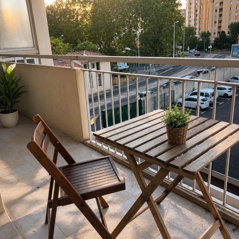 T3 cosy climatisé Aiguillon - Apartment mit 2 Schlafzimmern - 5