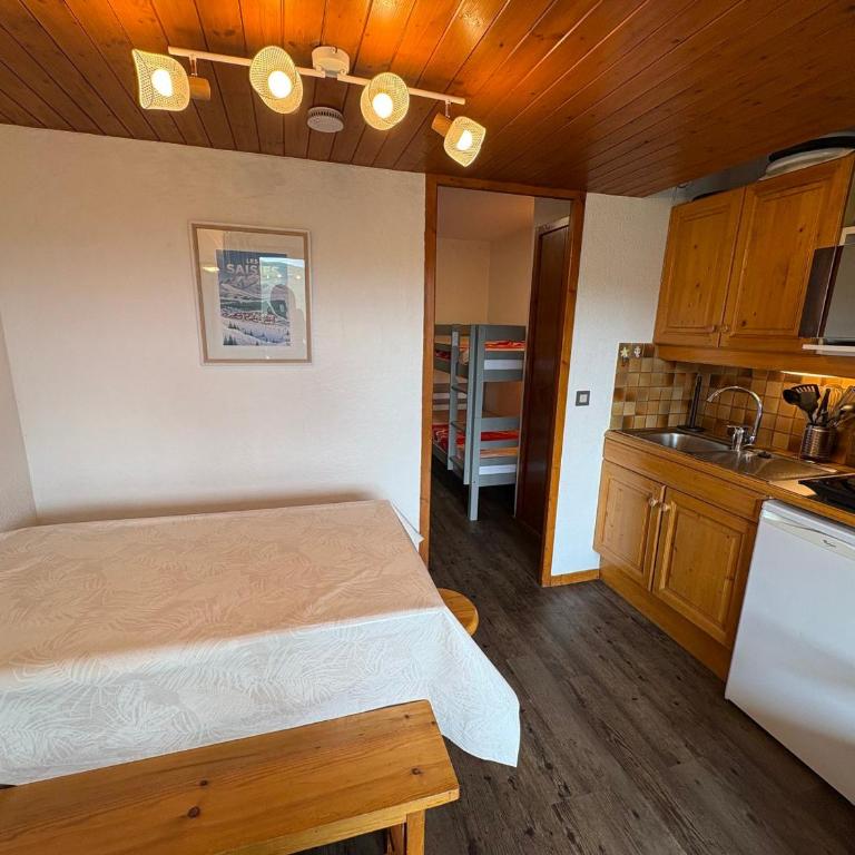 Studio cabine plein sud, Les Saisies, 4 pers - FR-1-293-332 - Studio - 10