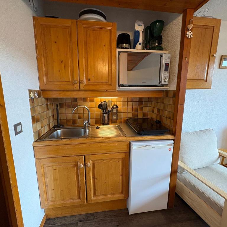 Studio cabine plein sud, Les Saisies, 4 pers - FR-1-293-332 - Studio - 11