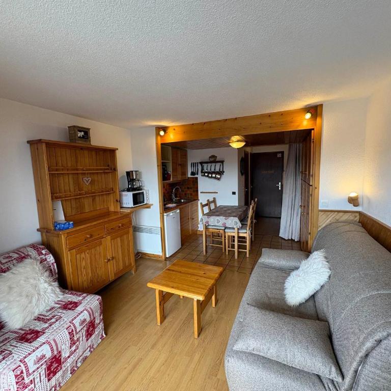 Studio cabine ensoleillé avec vue sur pistes, pour 4 personnes - FR-1-293-142 - Studio - 7