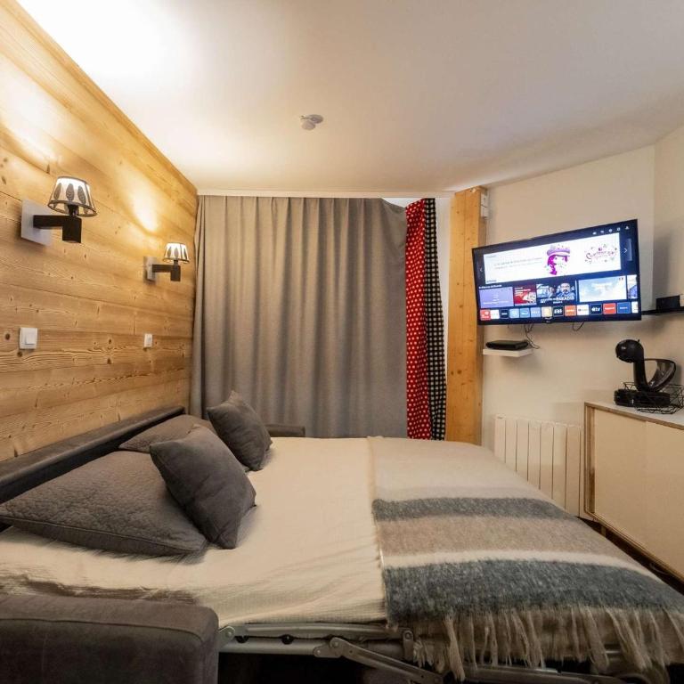 Charmant appart 27m², 4 pers, cosy et fonctionnel - Val Thorens, accès direct aux pistes - One-Bedroom Apartment - 10
