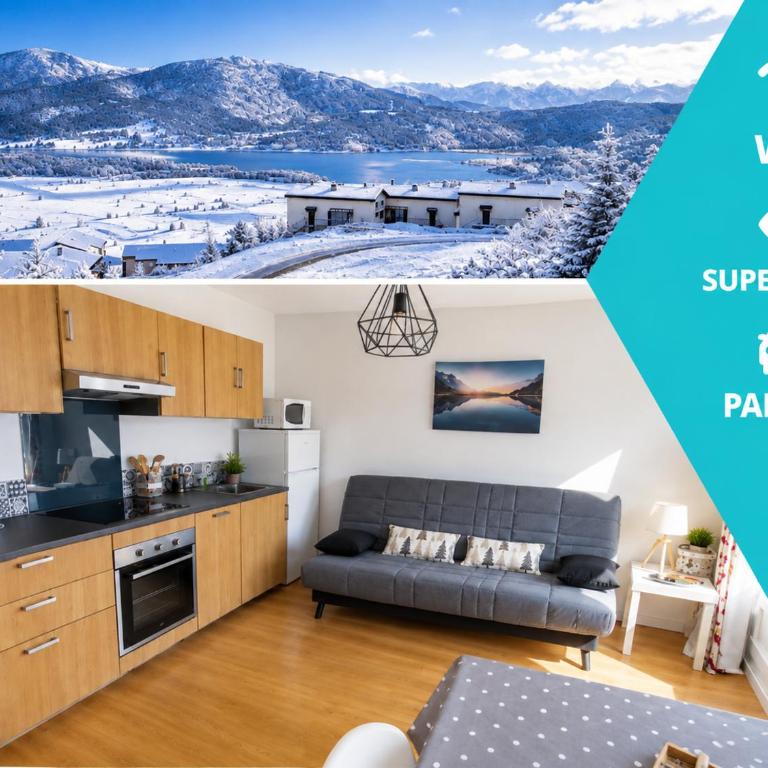 T2 Cabine Vue Lac de Matemale - Apartamento de 2 dormitorios - 6