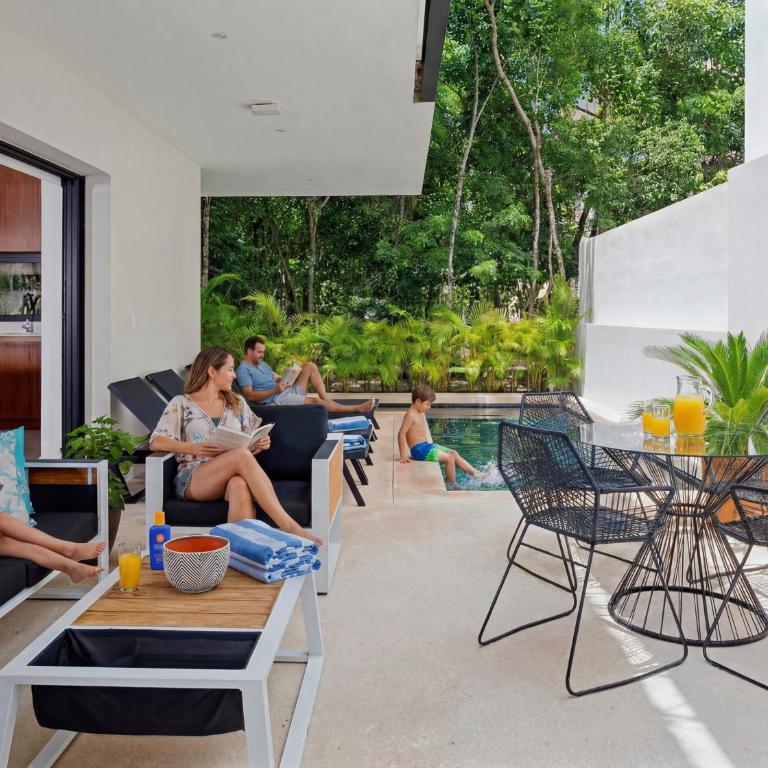 Lux Villa Heated Pool and Cenote Access - Maison 4 Chambres - 1