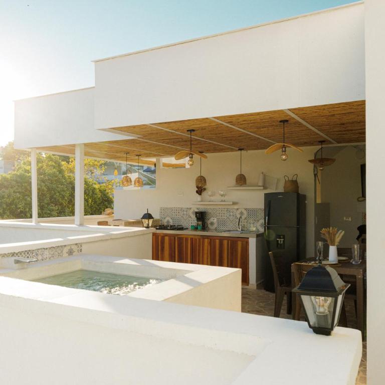 Santorini Colombiano con Jacuzzi Privado Escapada Perfecta - Suite con bañera de hidromasaje - 24