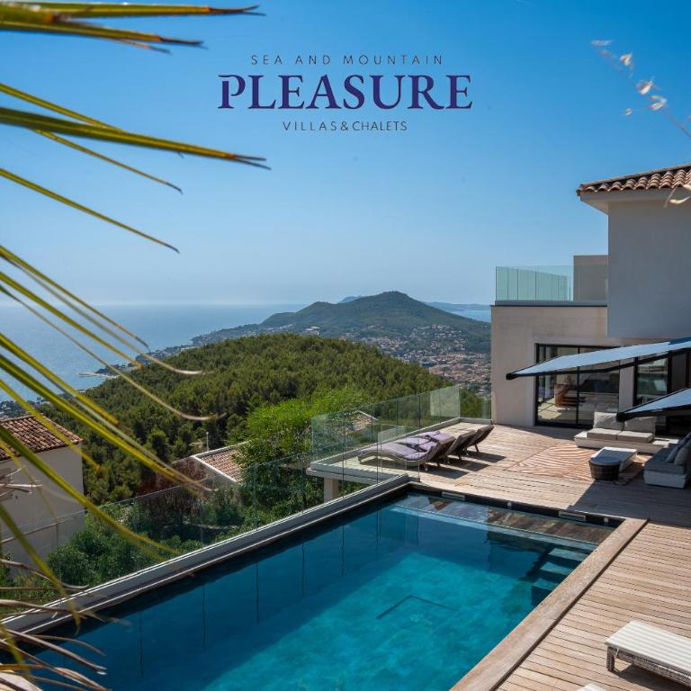 Villa 5 Etoiles vue sur les Iles d'Or Carqueiranne Sea and Mountain Pleasure Villa Vue Mer La Californie - Villa Deluxe - 1