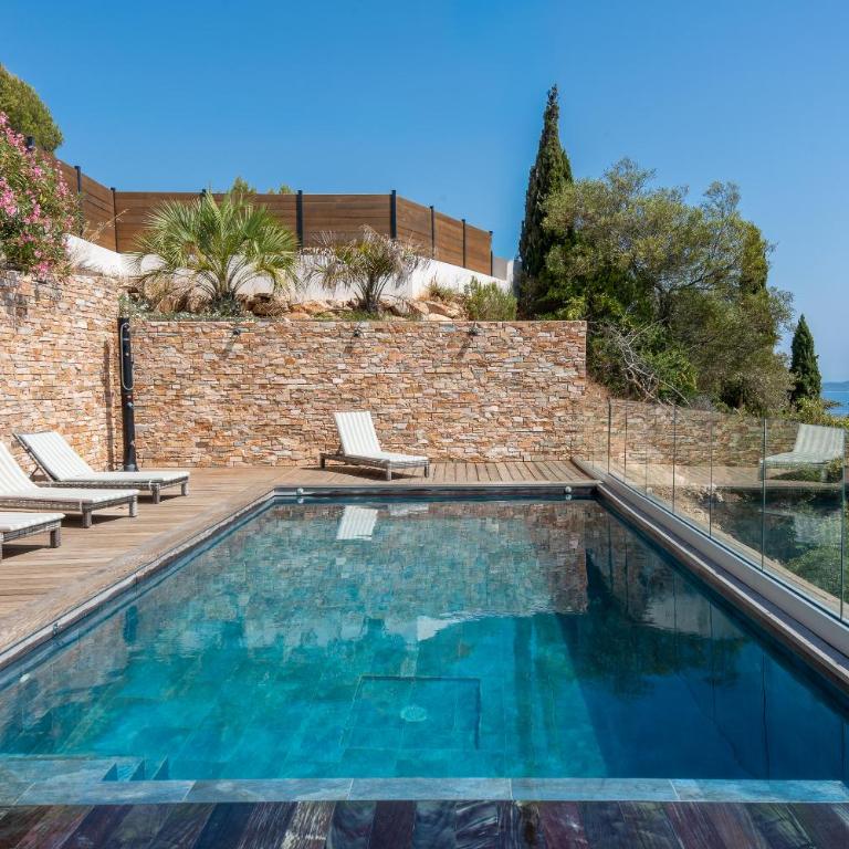 Villa 5 Etoiles vue sur les Iles d'Or Carqueiranne Sea and Mountain Pleasure Villa Vue Mer La Californie - Villa Deluxe - 7