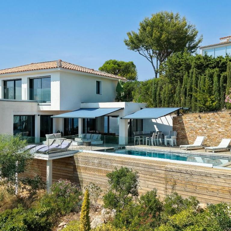 Villa 5 Etoiles vue sur les Iles d'Or Carqueiranne Sea and Mountain Pleasure Villa Vue Mer La Californie - Villa Deluxe - 2