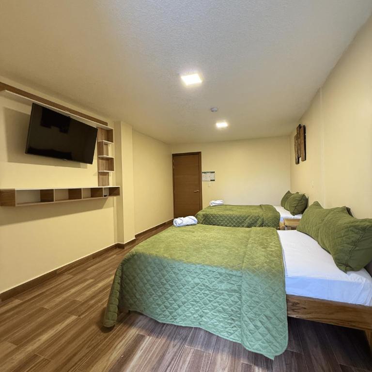 El Portal Quito Airport Transport - Habitación Deluxe con 2 camas grandes - 1