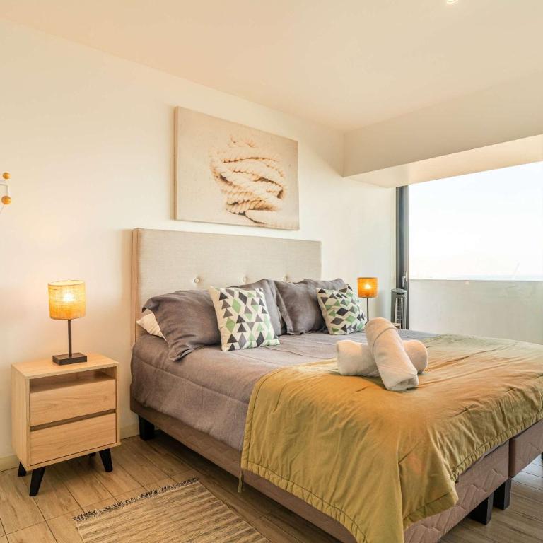 HOM I Ideal para viajes de trabajo I Frente al Mall I Terraza Vista al Mar I Wifi I PNM 1223 - Apartment - 3