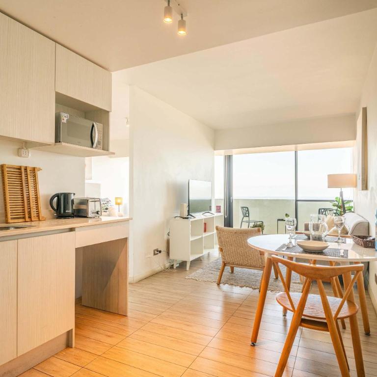 HOM I Ideal para viajes de trabajo I Frente al Mall I Terraza Vista al Mar I Wifi I PNM 1223 - Apartment - 6