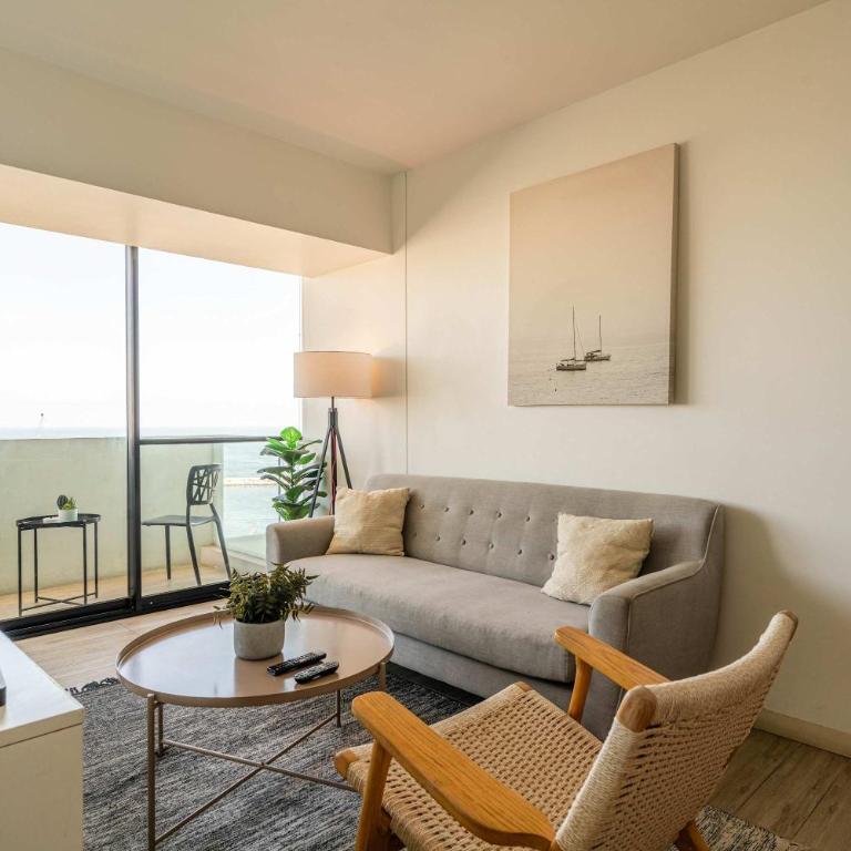 HOM I Ideal para viajes de trabajo I Frente al Mall I Terraza Vista al Mar I Wifi I PNM 1223 - Apartment - 4