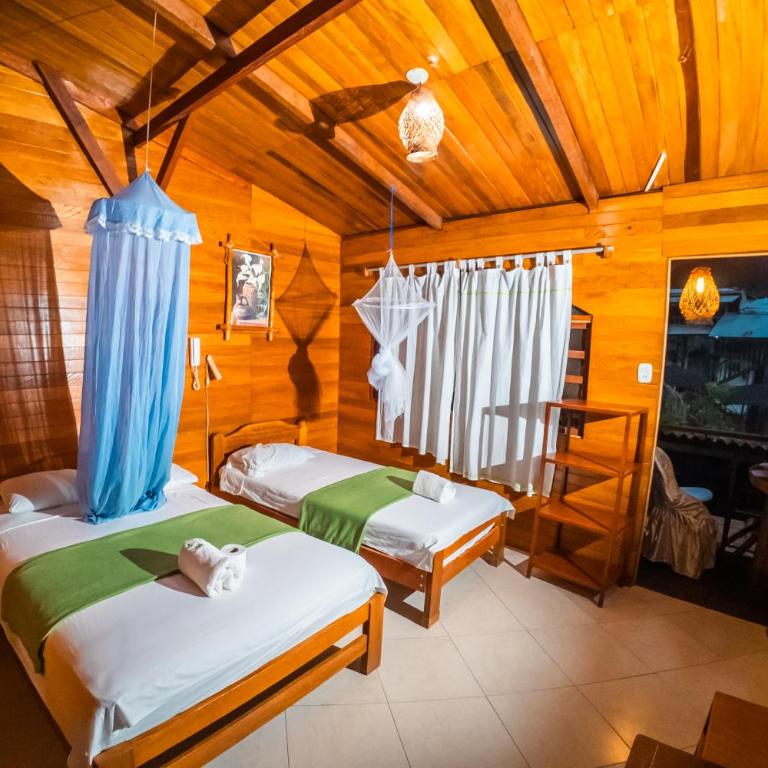 Madera Labrada Lodge Ecologico - Twin Room - 2