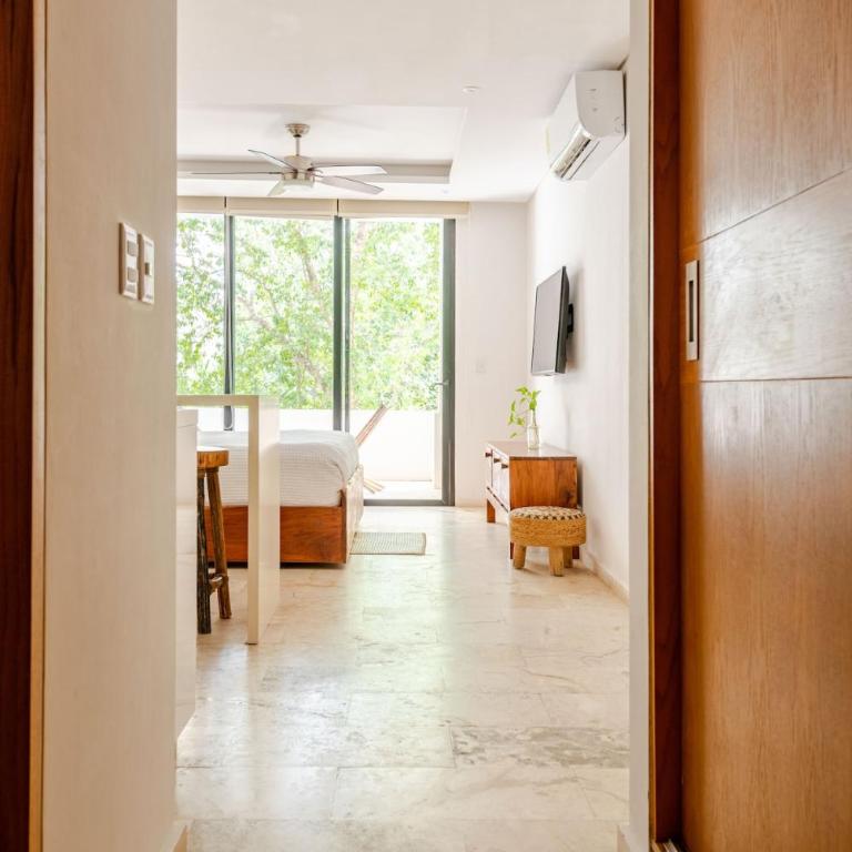 Tulum Luxury Apartments - Studio avec Lit King-Size - 17