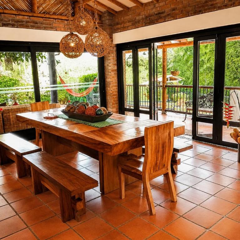 Villa Guaduales Private Pool, Jacuzzi and Bamboo Views - Villa de 3 dormitorios - 4