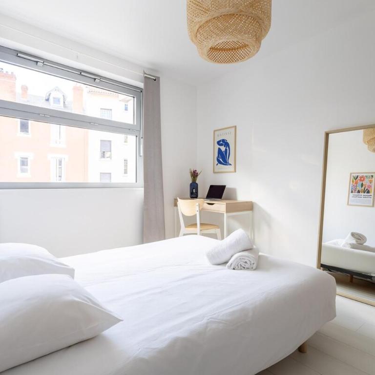 Petit Drelon - Appart cosy à 5 min à pied de Jaude - Apartamento - 4