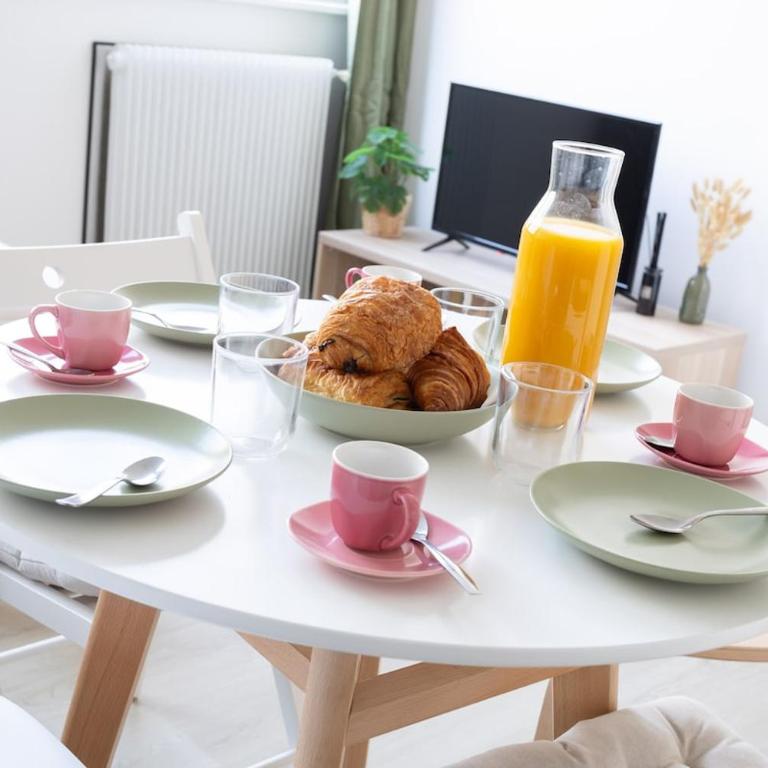 Petit Drelon - Appart cosy à 5 min à pied de Jaude - Apartamento - 6