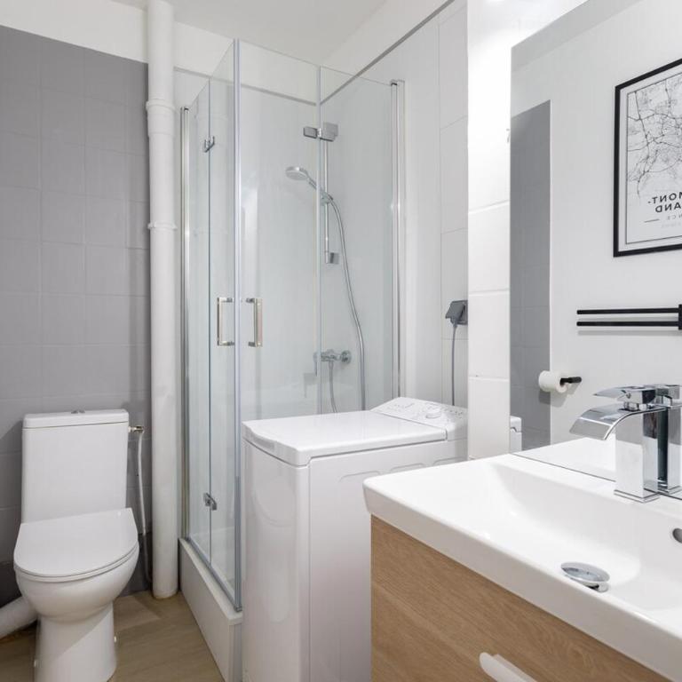 Petit Drelon - Appart cosy à 5 min à pied de Jaude - Apartamento - 8